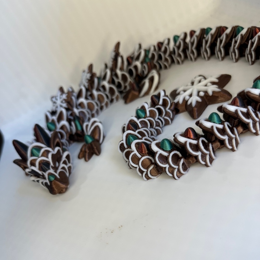 Gingerbread Christmas Dragon! - Picture 6 of 7